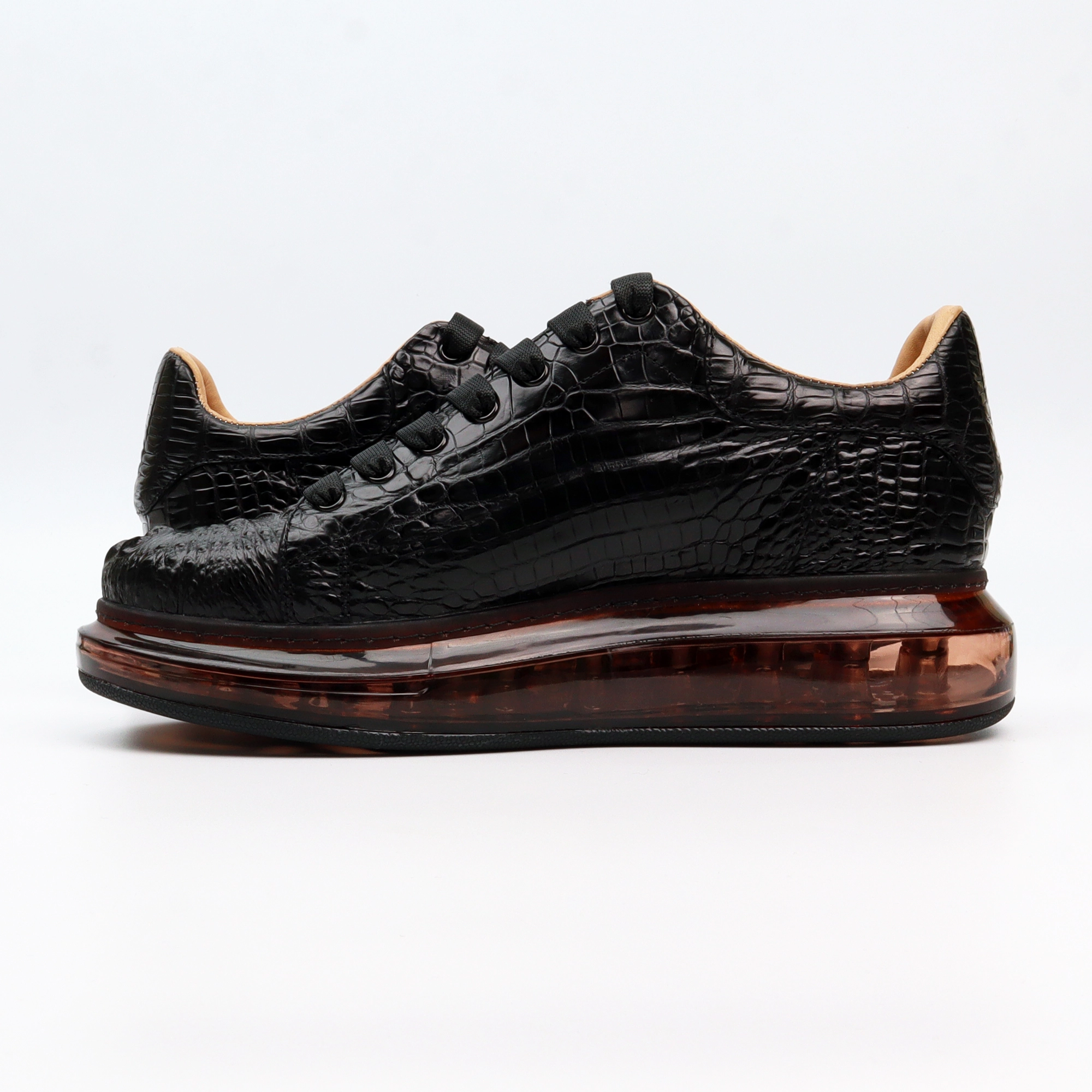 Men's Genuine Crocodile Leather Business Formal Classic Shoes Mango Loafers