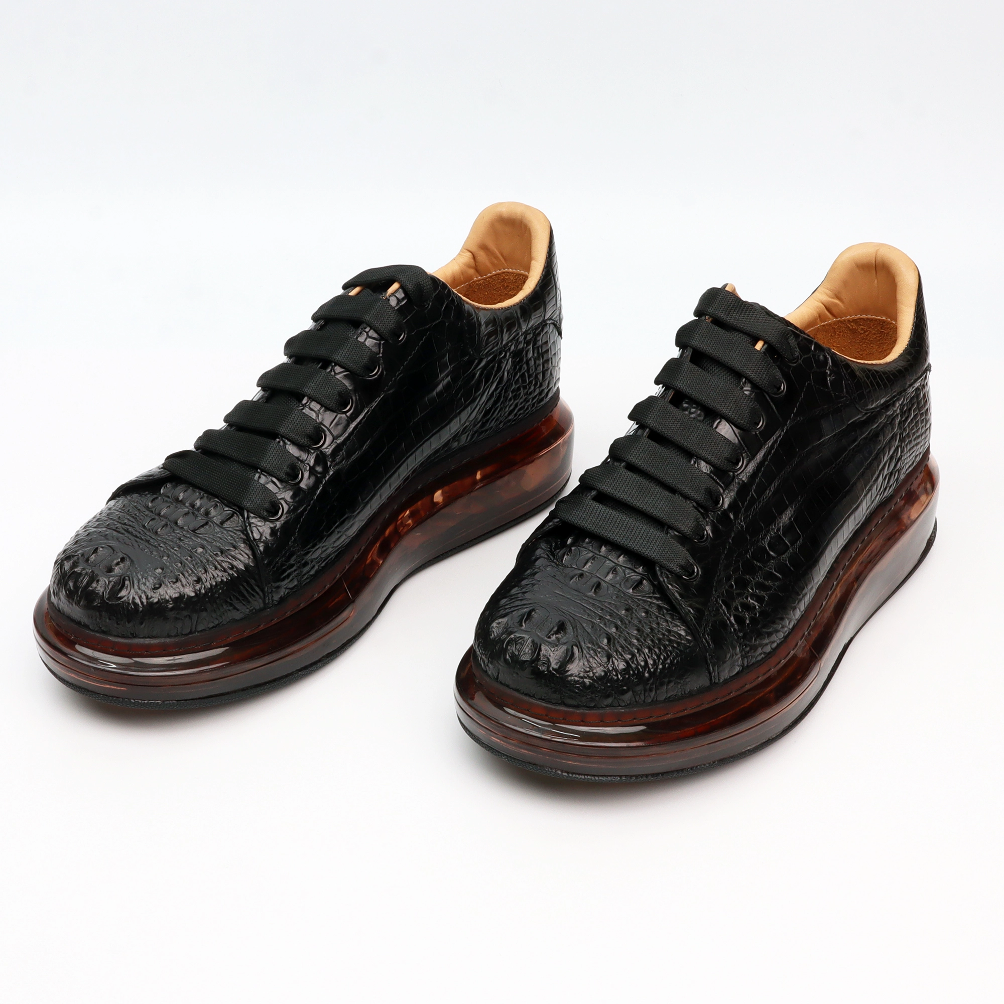 Men's Genuine Crocodile Leather Business Formal Classic Shoes Ferragamo Suede Loafers