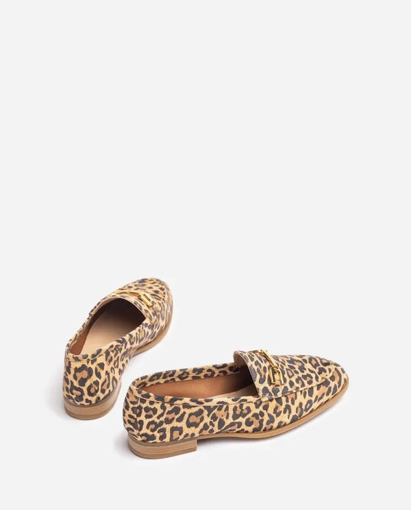 Unisa Dalcy Leopard Print Loafers 1953 Loafers