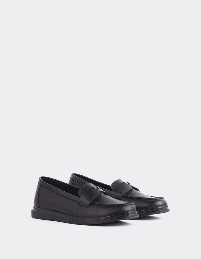 Jeans For Loafers Yasmin Black Leather