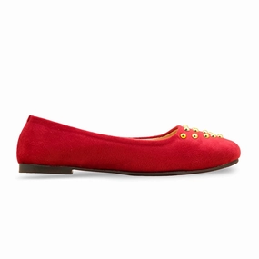 Red Pumps For Ladies WN1265 Best On Shoes For Flat Feet