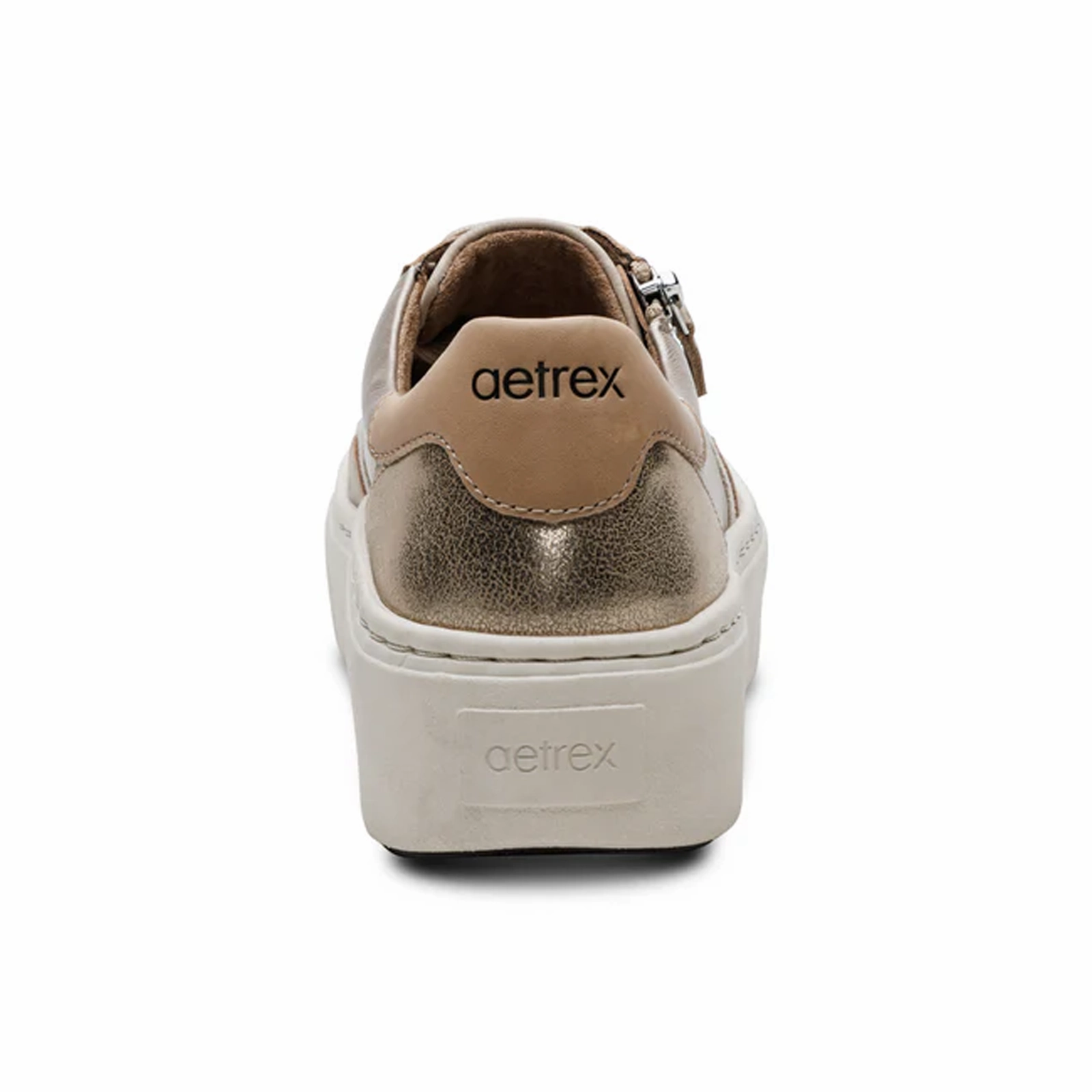 Aetrex Leigh Sneaker (Women) - Tan Dress Shoes Business Casual