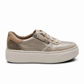 Aetrex Leigh Sneaker (Women) - Tan Snkr Project Union Casual Shoes