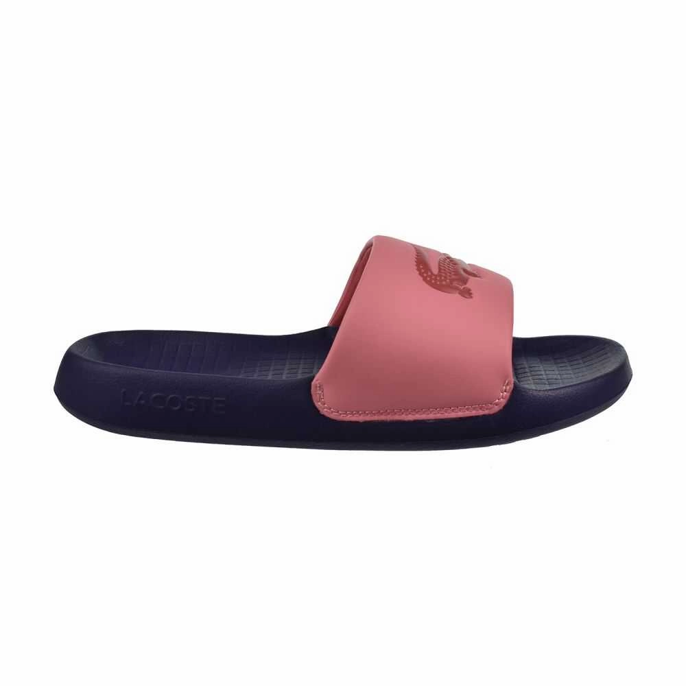Doc Martens Slide Lacoste Serve 1.0 124 3 Men's Slides Pink/Navy 747cma0026-s1n