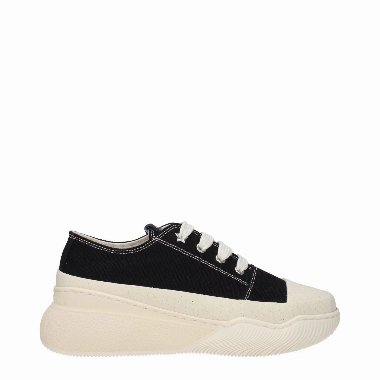 Stella McCartney Black Fabric Chunky Sneakers Senior Sneakers