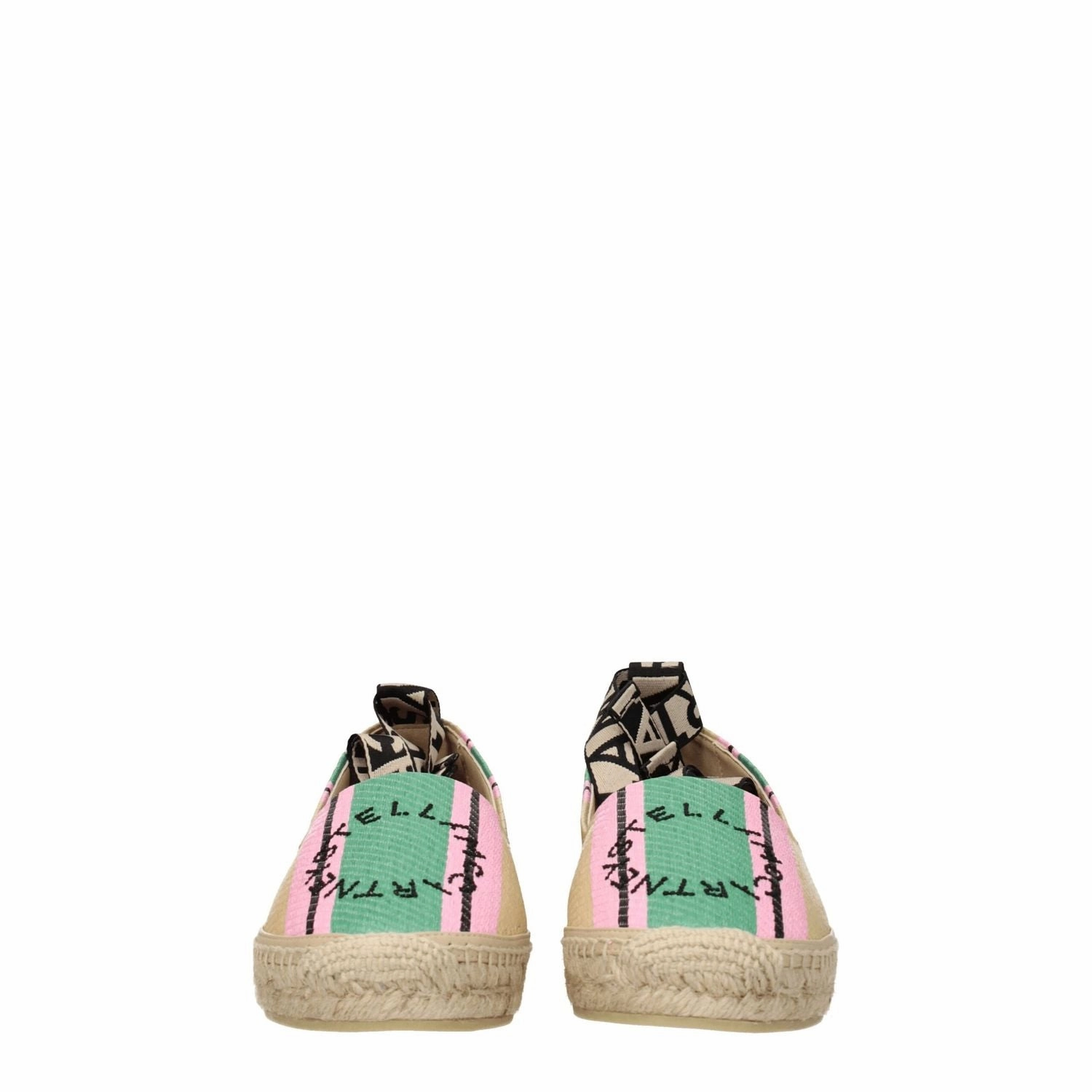 Stiff Flat Pedal Shoes Stella McCartney Multicolor Fabric Espadrilles