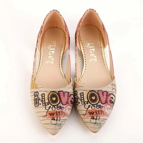 Best Formal Shoes For Flat Feet I Love You Ballerinas Shoes OMR7005