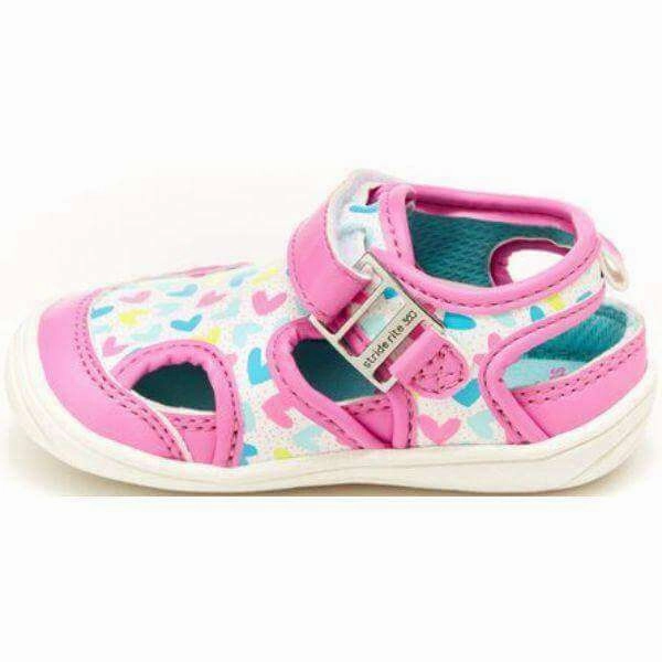 Stride Rite Wave Pink Infant/Toddler Sandals (Water Friendly/Machine Washable) Sandals And Beaches