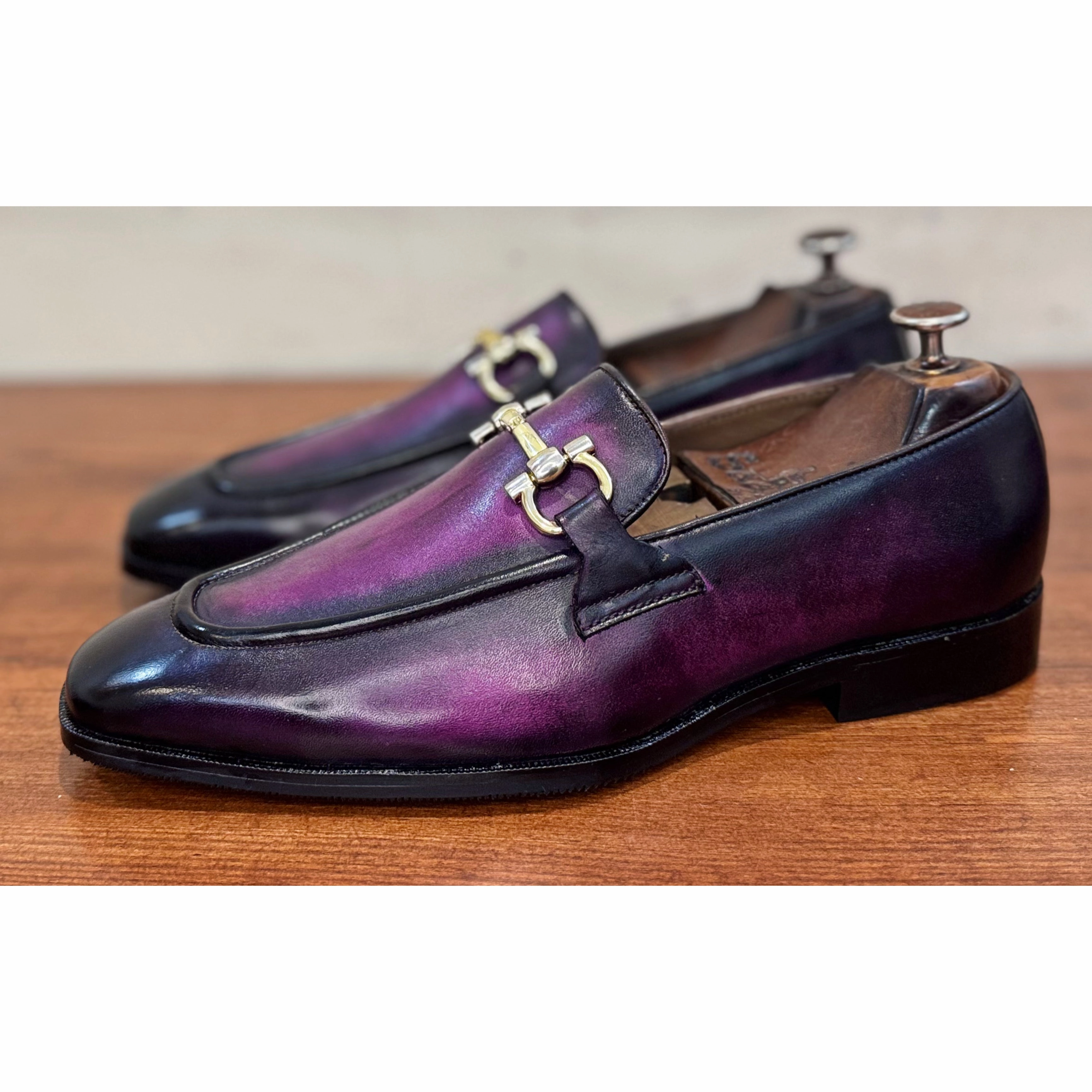 Purple Patina Loafers Childrens Loafers