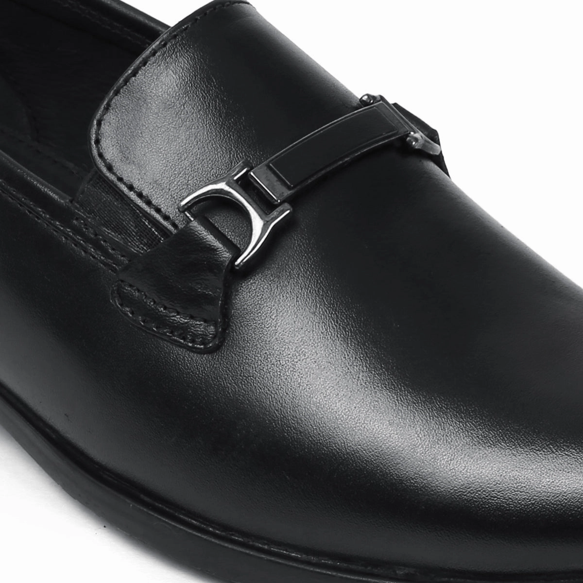 Stylish Leather Buckle Formal Shoes For Men - 3212 Casual Shoes Under