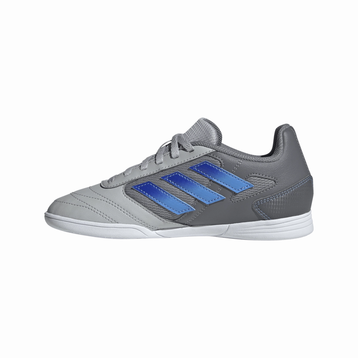 adidas Super SALA II Junior Indoor Soccer Shoes IE7560 Grey Two/Lucid Blue/Blue Burst Adidas New Shoe
