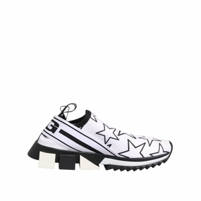 Dolce & Gabbana White Stars Sorrento Low Top Sneakers Shoes Miu Miu Sneakers