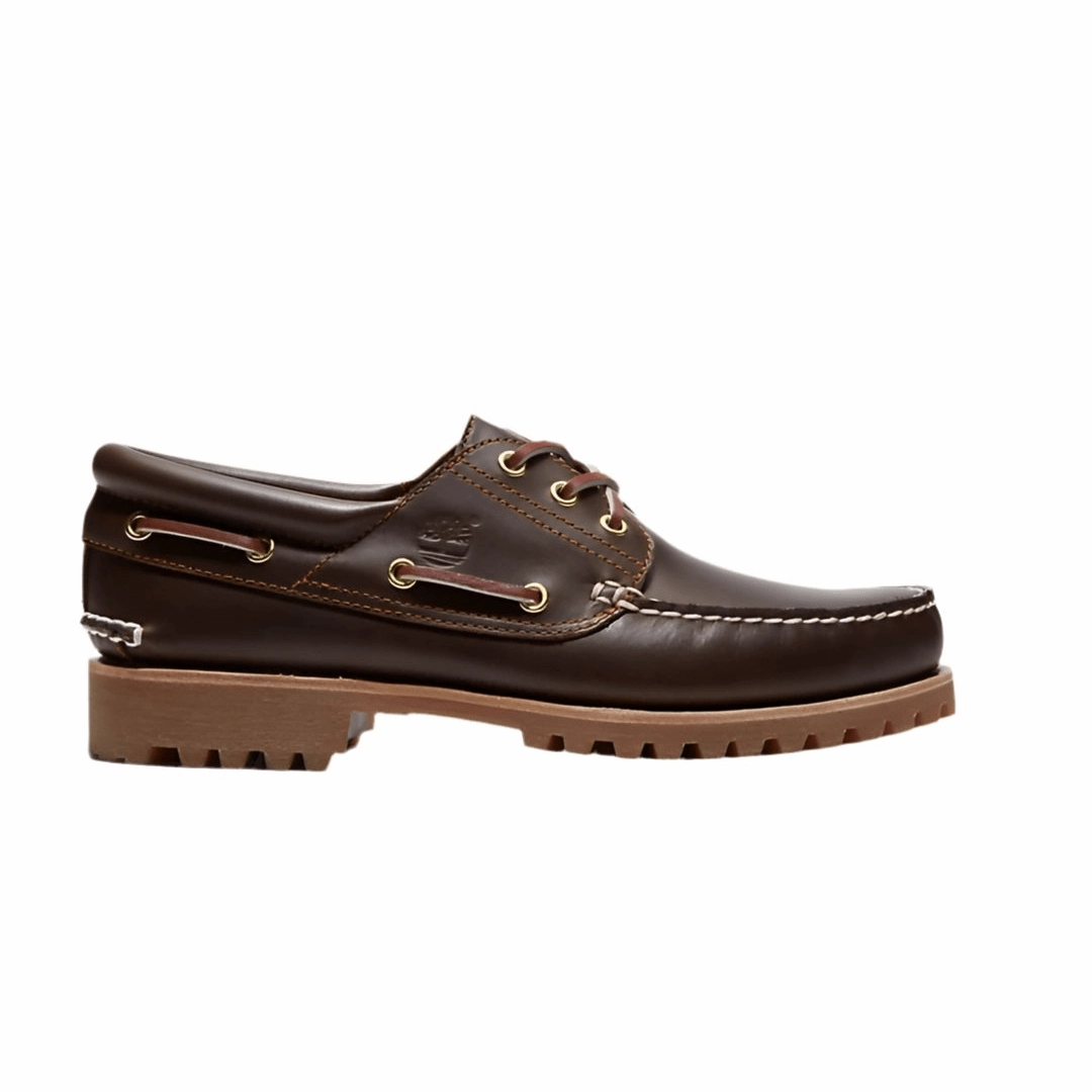 Clarks Chunky Loafers Timberland 3-Eye lug boat shoe Classic Brown M