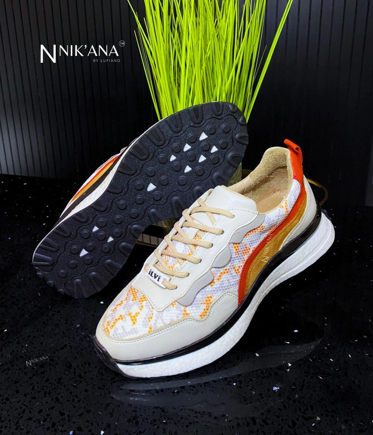 iLVi061-Lace up: Biege Best Workout Shoes For Flat Feet