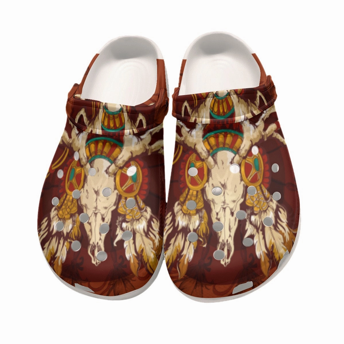Sandals From Aldo Native Pattern Clog Shoes For Adult and Kid 89171 New