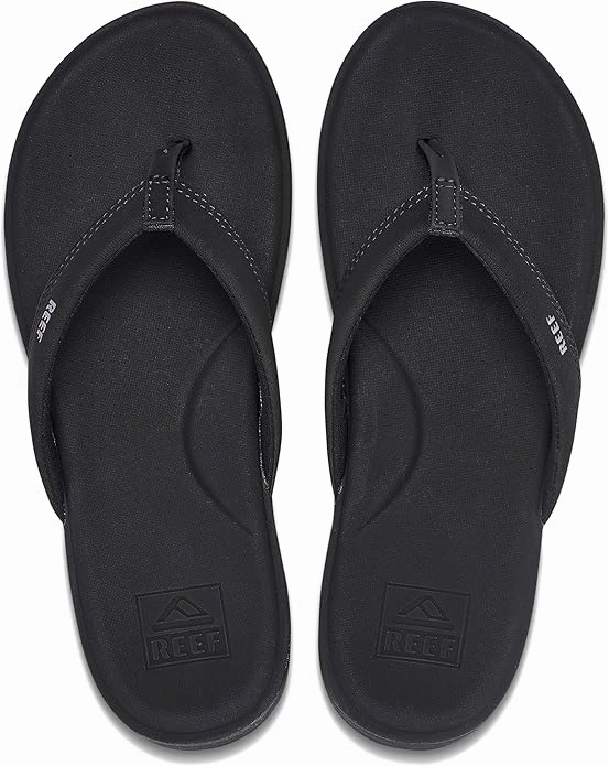 REEF Cushion Cloud Women's Flip Flop Black - Super Soft Molded Footbed, Enhanced Arch Support, Lightweight Water-Friendly Sandals Flip Flops At Wedding