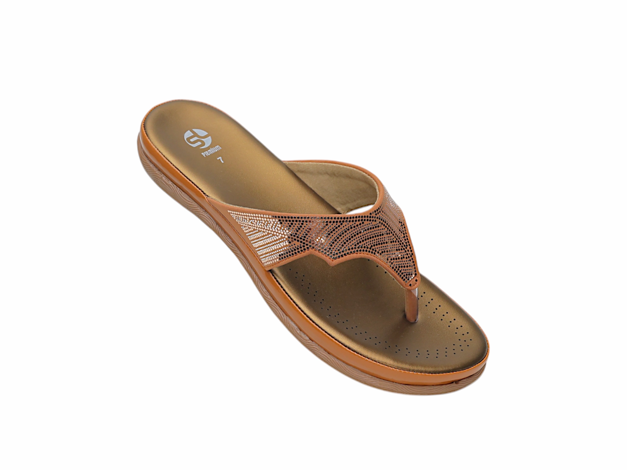 Comfort Ladies Chappal 57160 Black Leather Flat Shoes For Work