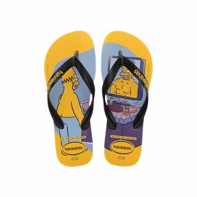 Arched Flip Flops Simpsons Flip Flops