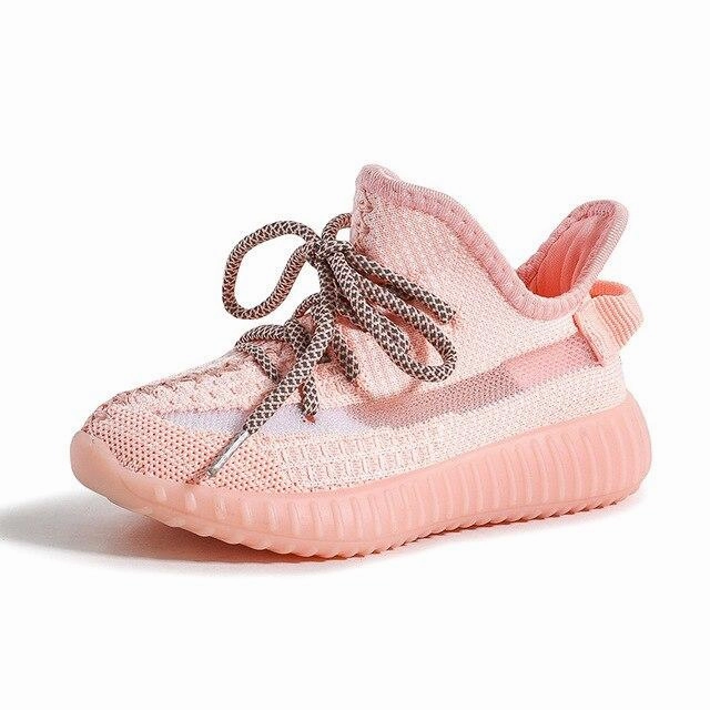 MOF Kids reflective lace up sneakers