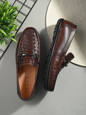 Magnus Cherry Driving Loafers Haruta Loafers Japan
