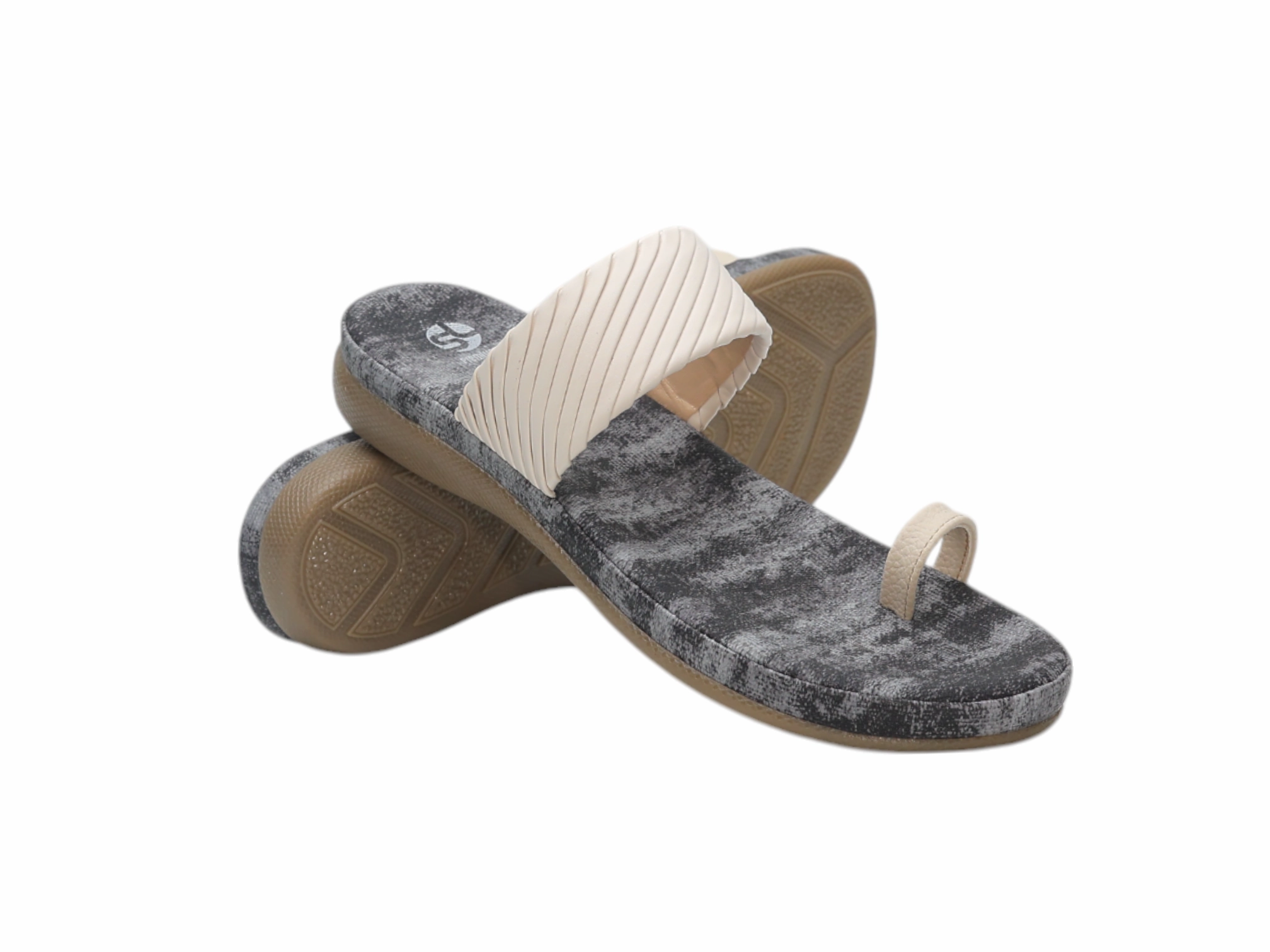 Comfort Ladies Chappal 57156 Most Comfortable Flat Shoes With Support