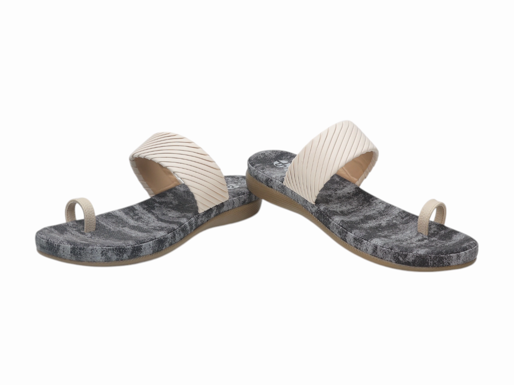 Comfort Ladies Chappal 57156 Best High Top Shoes Flat Feet