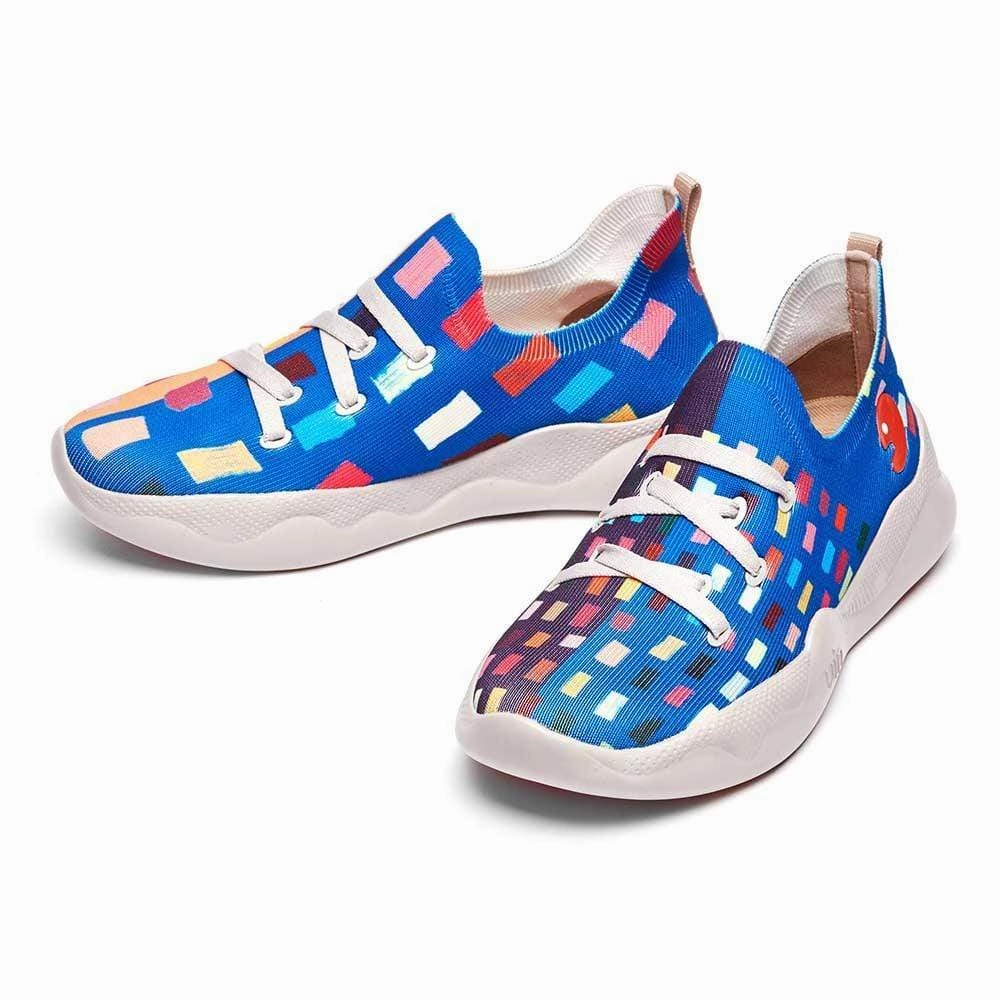 Retro Basketball Sneakers Color Block Mijas I Women