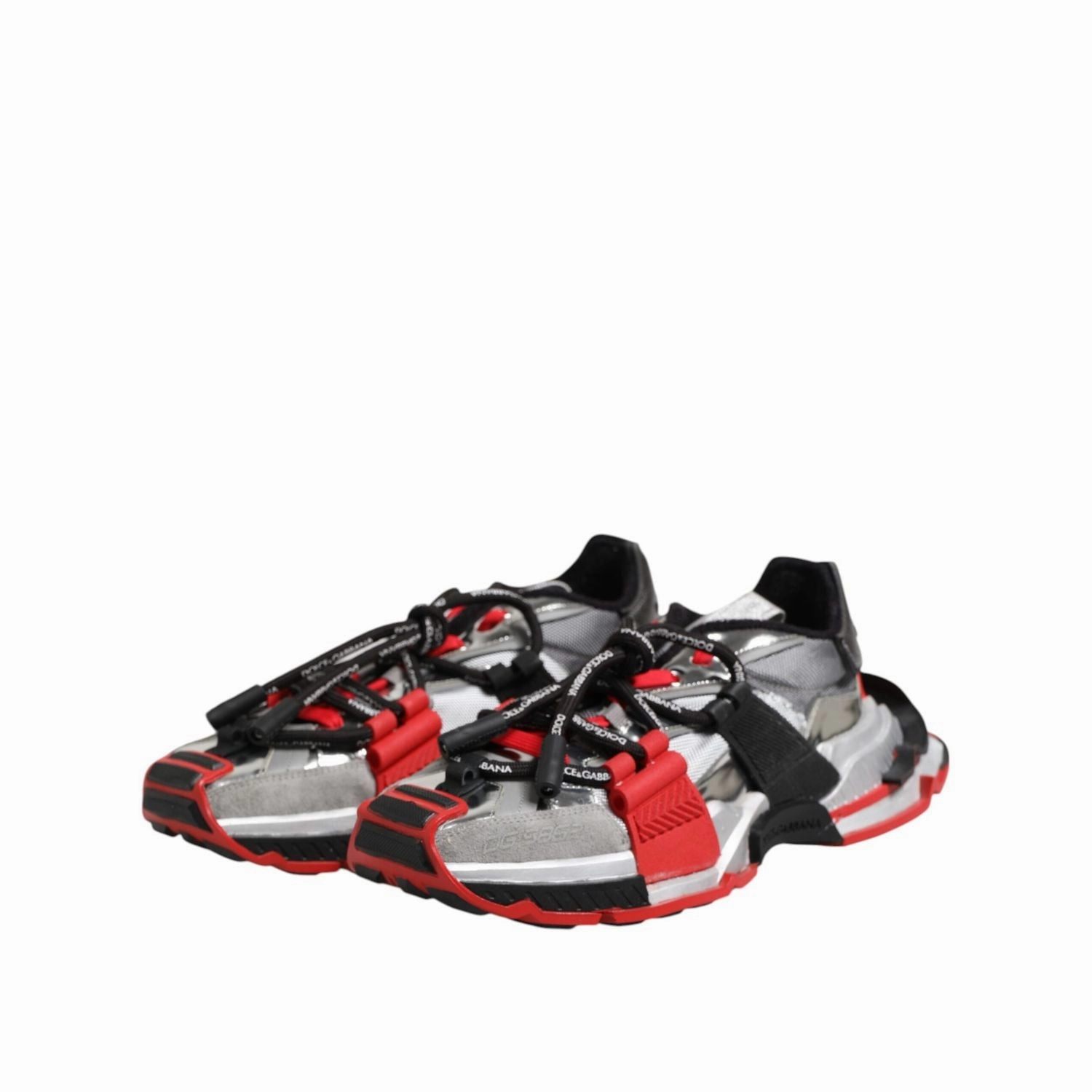 Sneakers Review Dolce & Gabbana Multicolor Space Low Top Men Sneakers Shoes