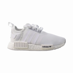 Miles Morales Adidas Shoes Adidas NMD R1 C Little Kids' Shoes Cloud White-Cloud White