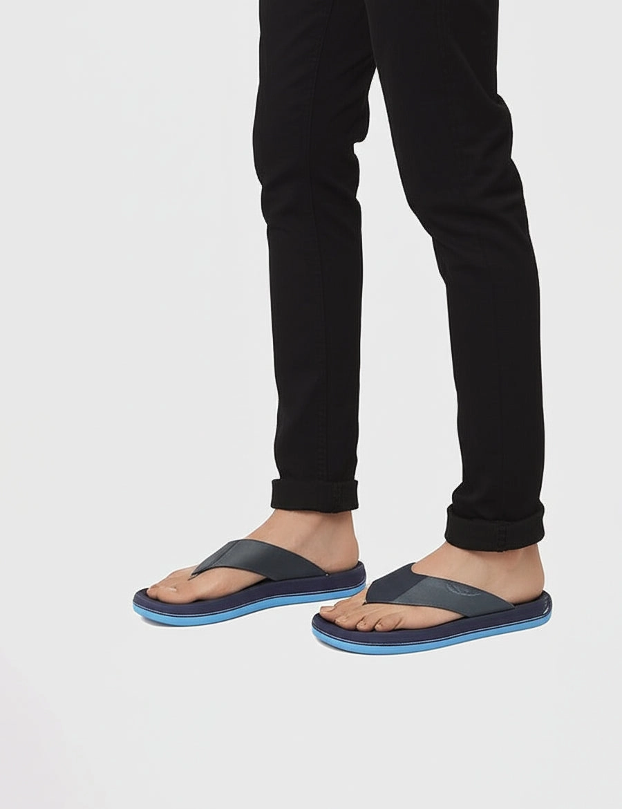 Blue Soft Slippers Australian Shearling Clog Slippers