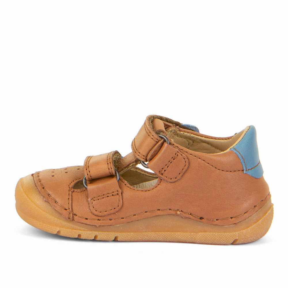 Froddo Boy's and Girl's Paix Up Double Sandals - Brown Salomon Sandals