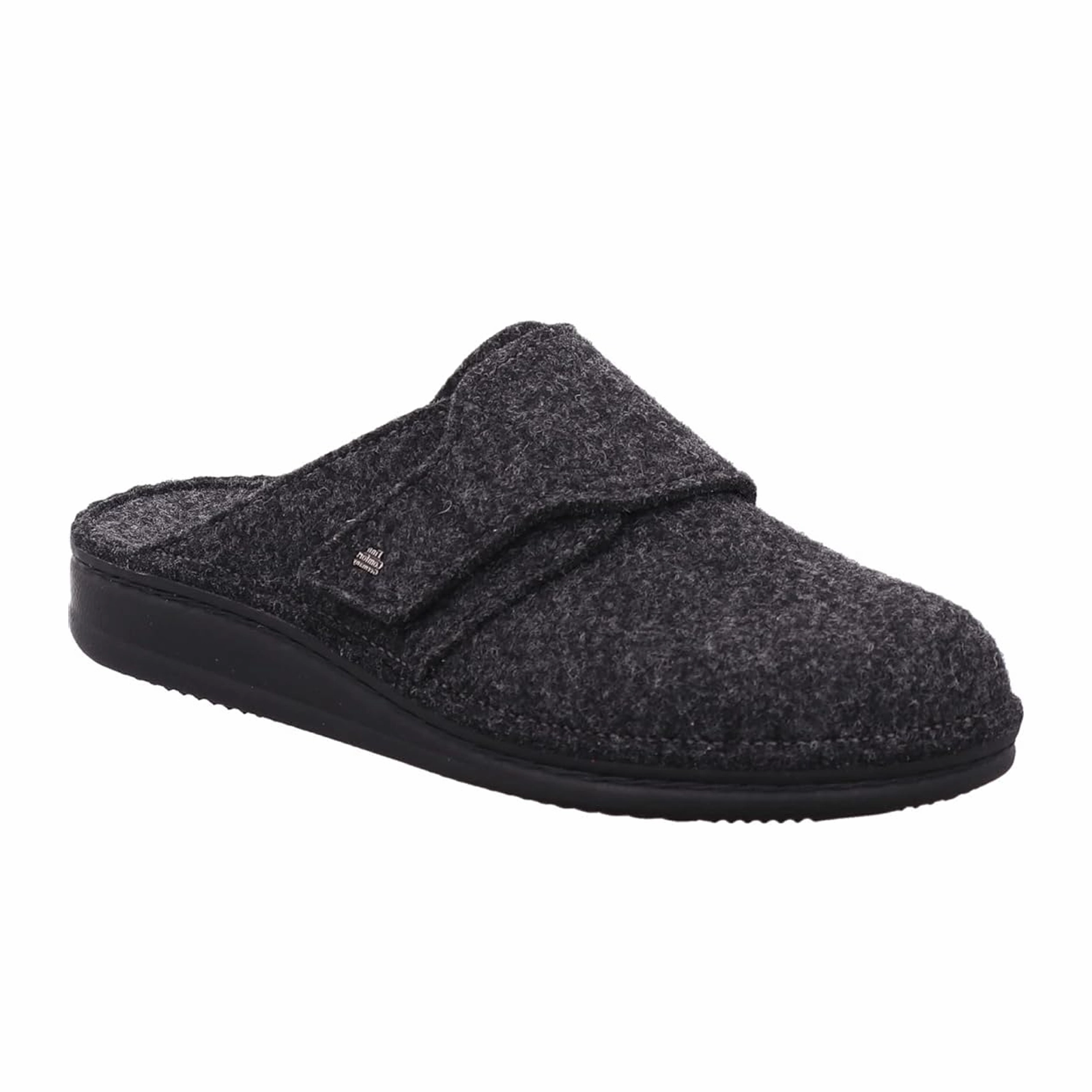 Finn Comfort Tirol Clog (Unisex) - Wollfilz Anthrazit Moses Slippers