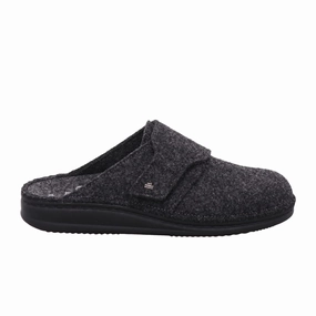 Slippers For Overpronation Finn Comfort Tirol Clog (Unisex) - Wollfilz Anthrazit