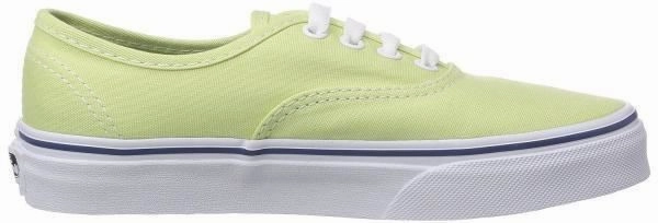 VANS Authentic Lime Green True White Womens Classic Casual Shoes Top 10 Casual Shoes In India
