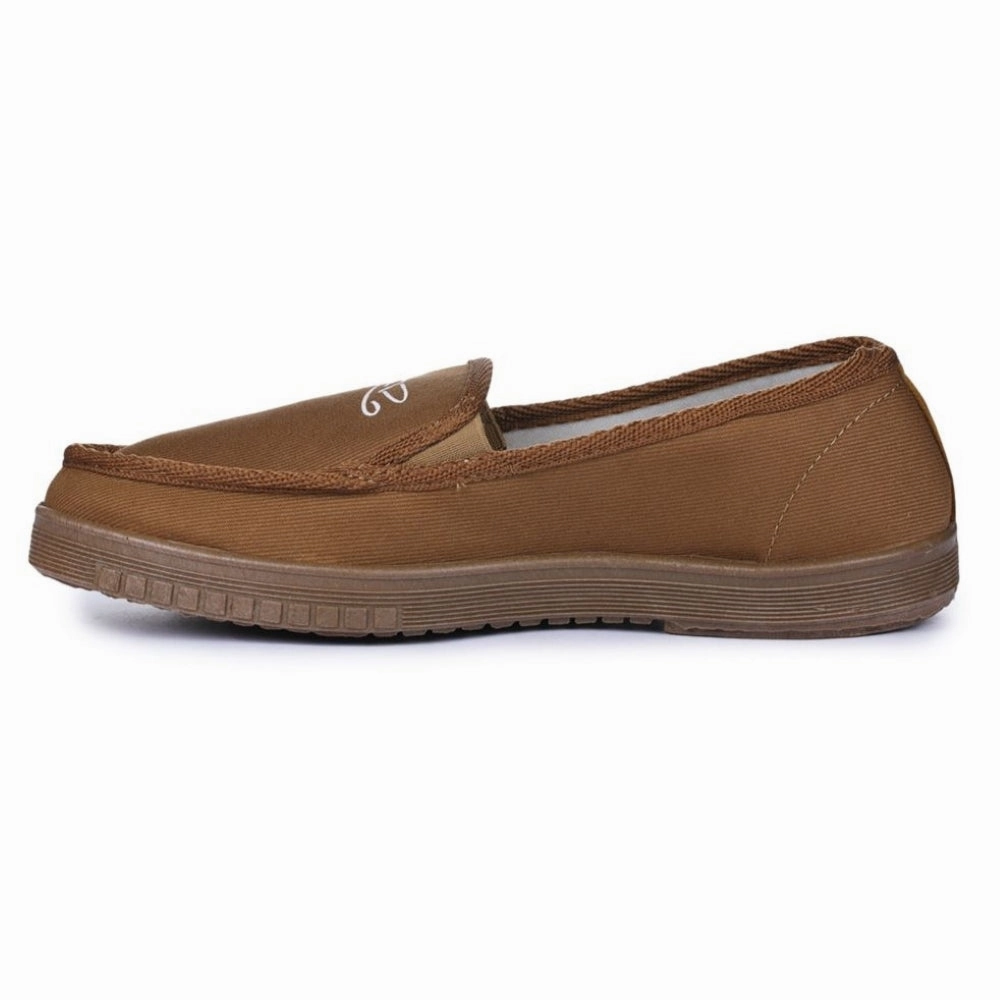 Slip On Shoes Business Casual A-HA Beige Casual Non Lacing Shoes For Men WALKER-E By Liberty