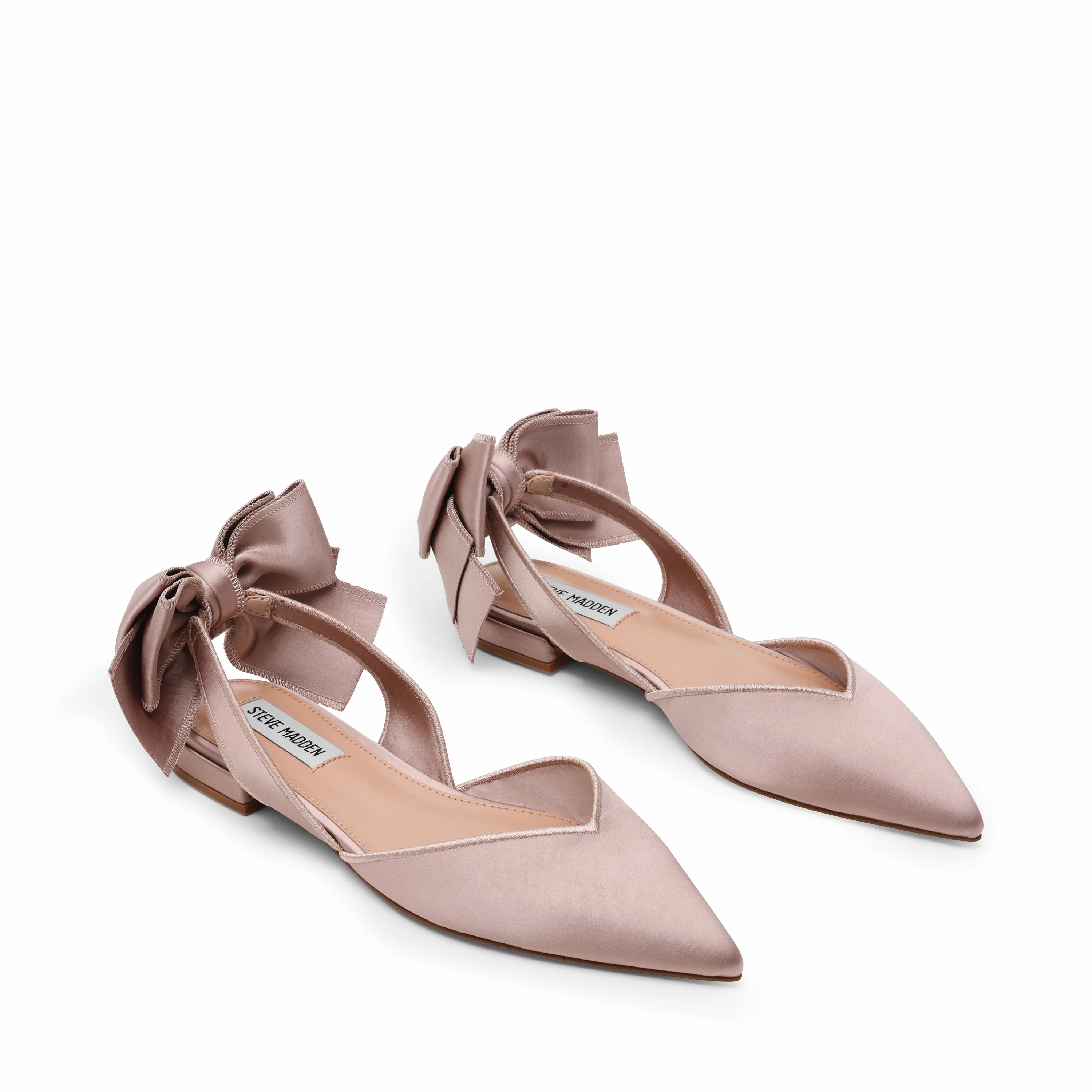 Autumn Flat Shoes Synthia Flat Shoe TAUPE SATIN