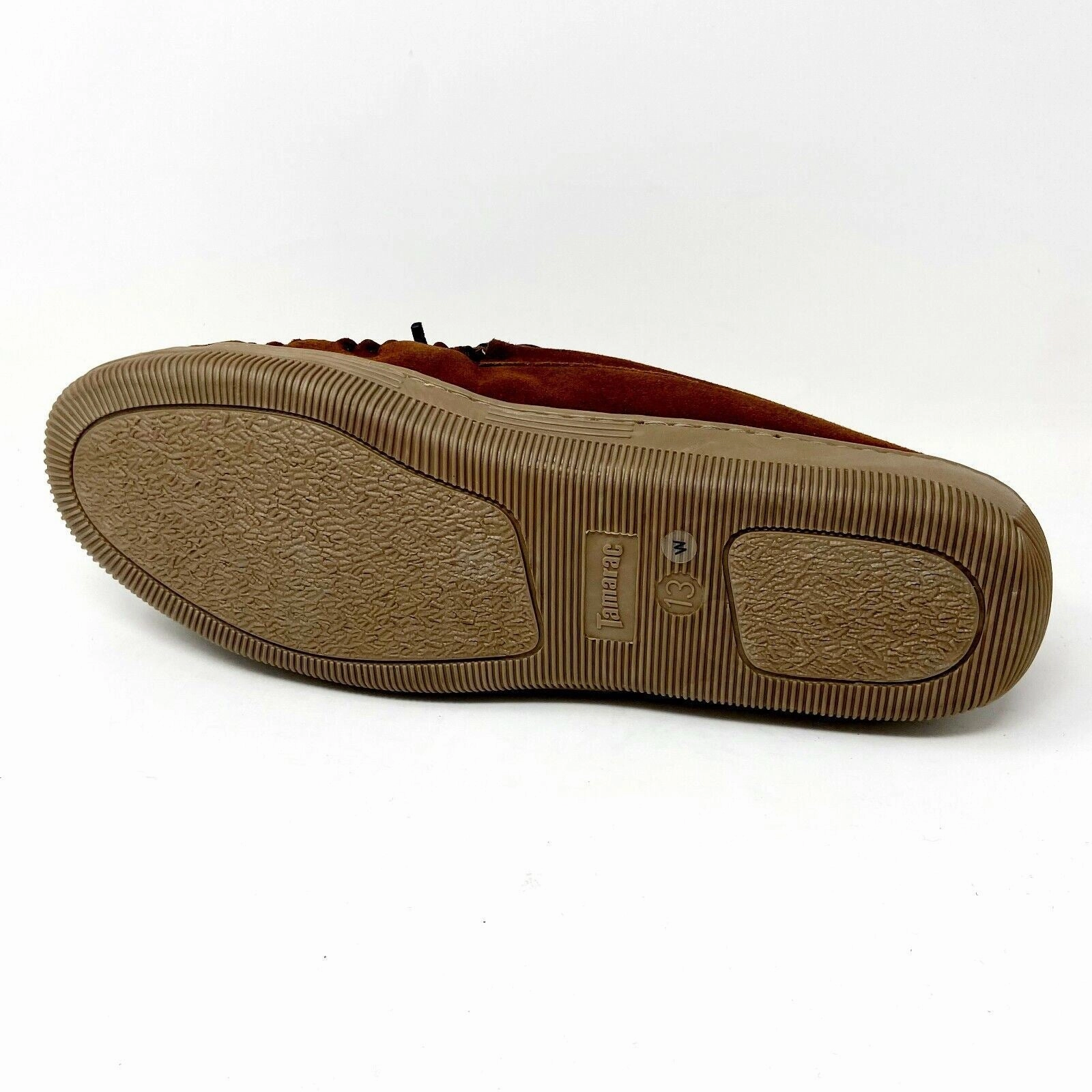 Tamarac Mens Camper Allspice Cowhide Moccasin Slip On Slippers Little Mermaid Slippers