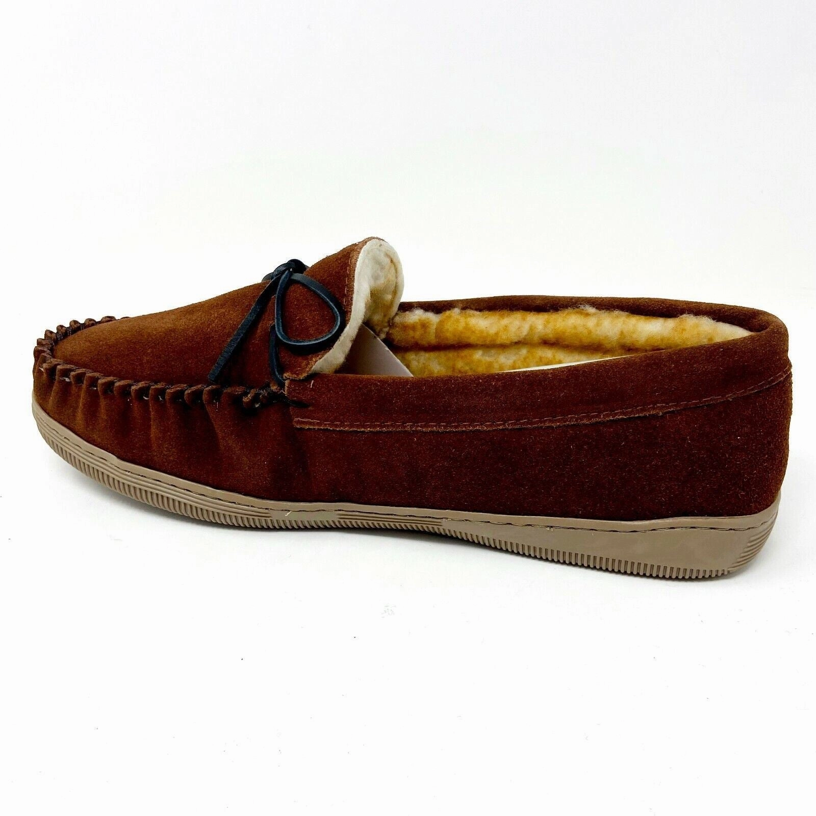 Tamarac Mens Camper Allspice Cowhide Moccasin Slip On Slippers Isotomer Slippers