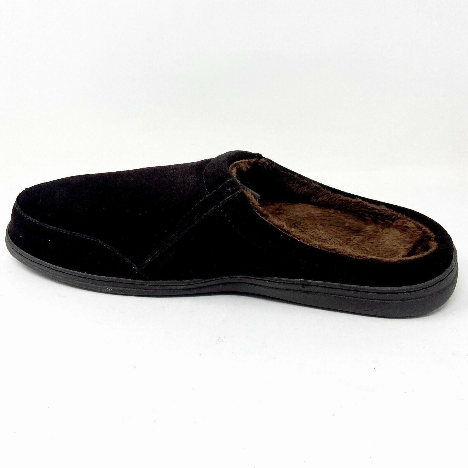 Tamarac Mens Koosh Rootbeer Cowhide Suede Comfort Slip On Slippers Dixxon Slippers