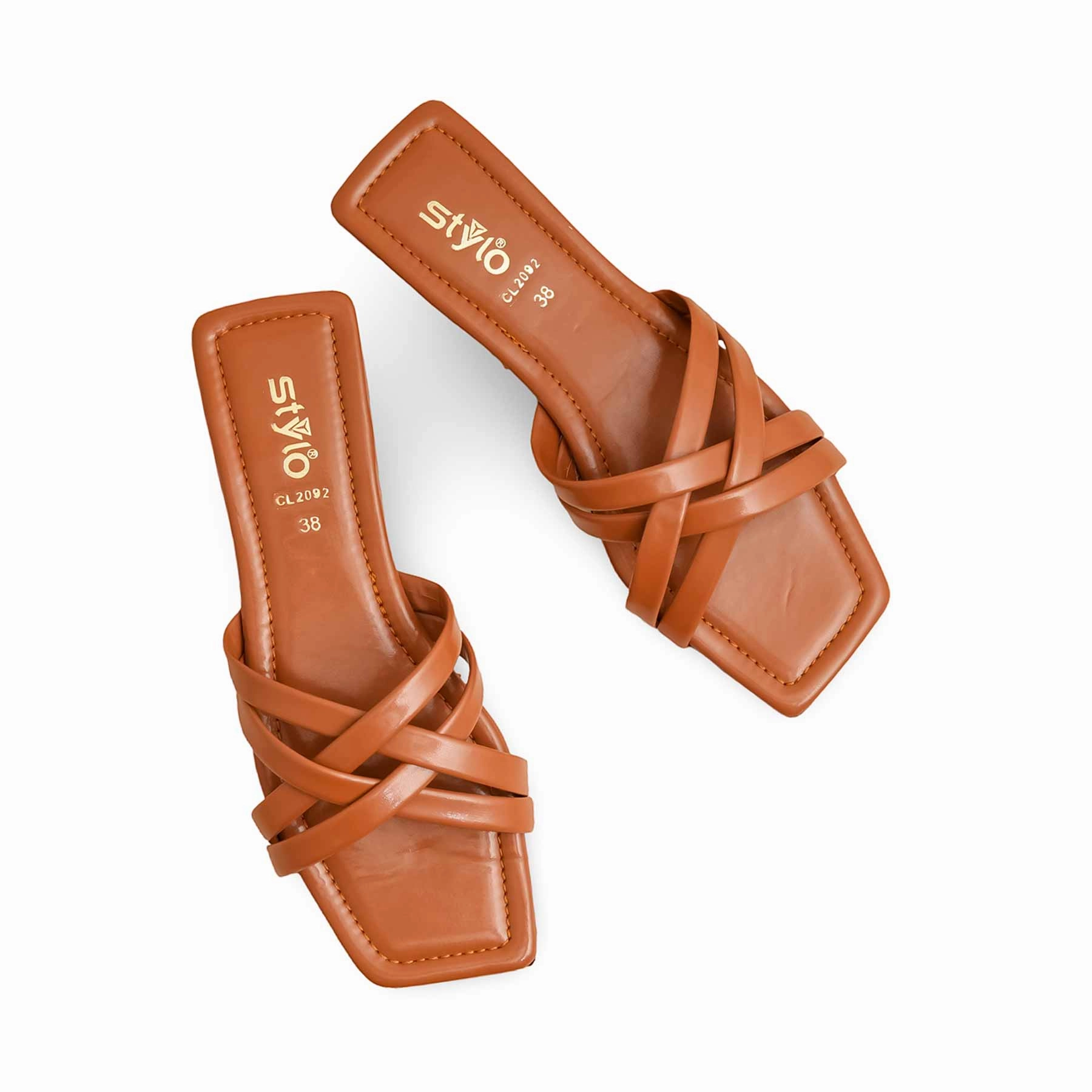 Slippers Toddler Tan Casual Slipper CL2092