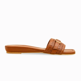 Wing Slippers Tan Formal Slipper FR8411