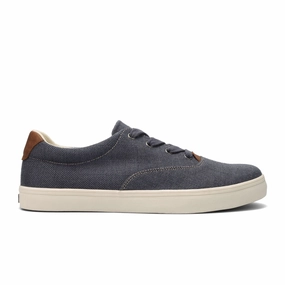 Taos Ballentine Sneaker (Men) - Blue Casual Leather Tennis Shoes