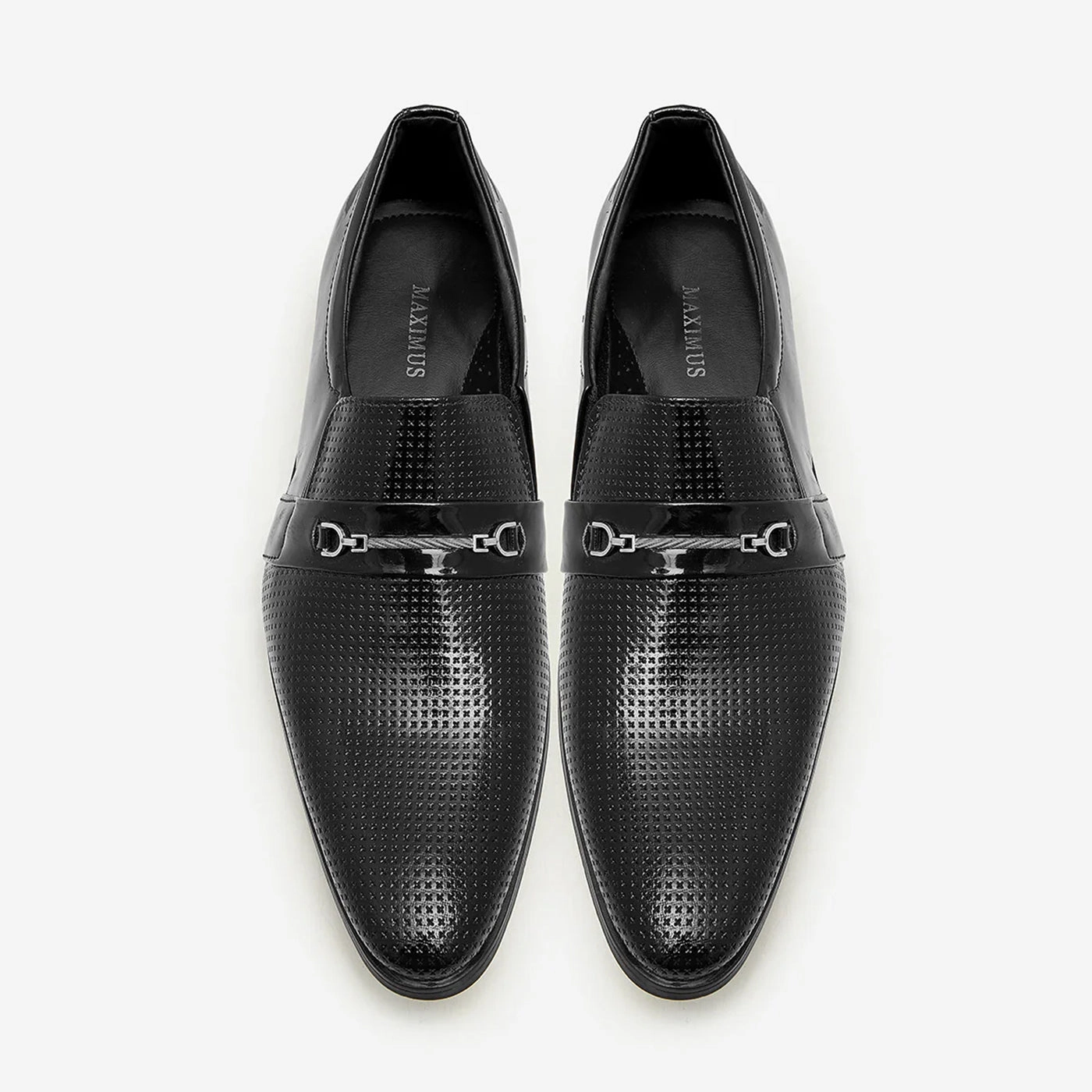 Loafers Dupes Textured Formals for Men
