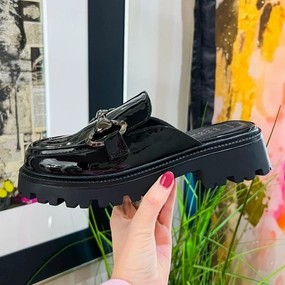 Tiffany Mule - Black - NO BOX Boots And Loafers