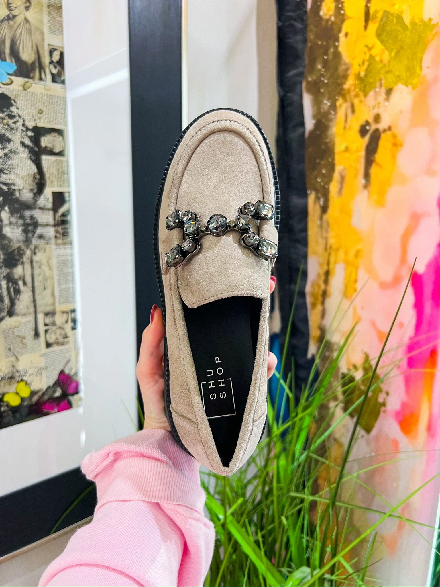 Haruta Loafers Near Me Tilda Loafer - Taupe - NO BOX