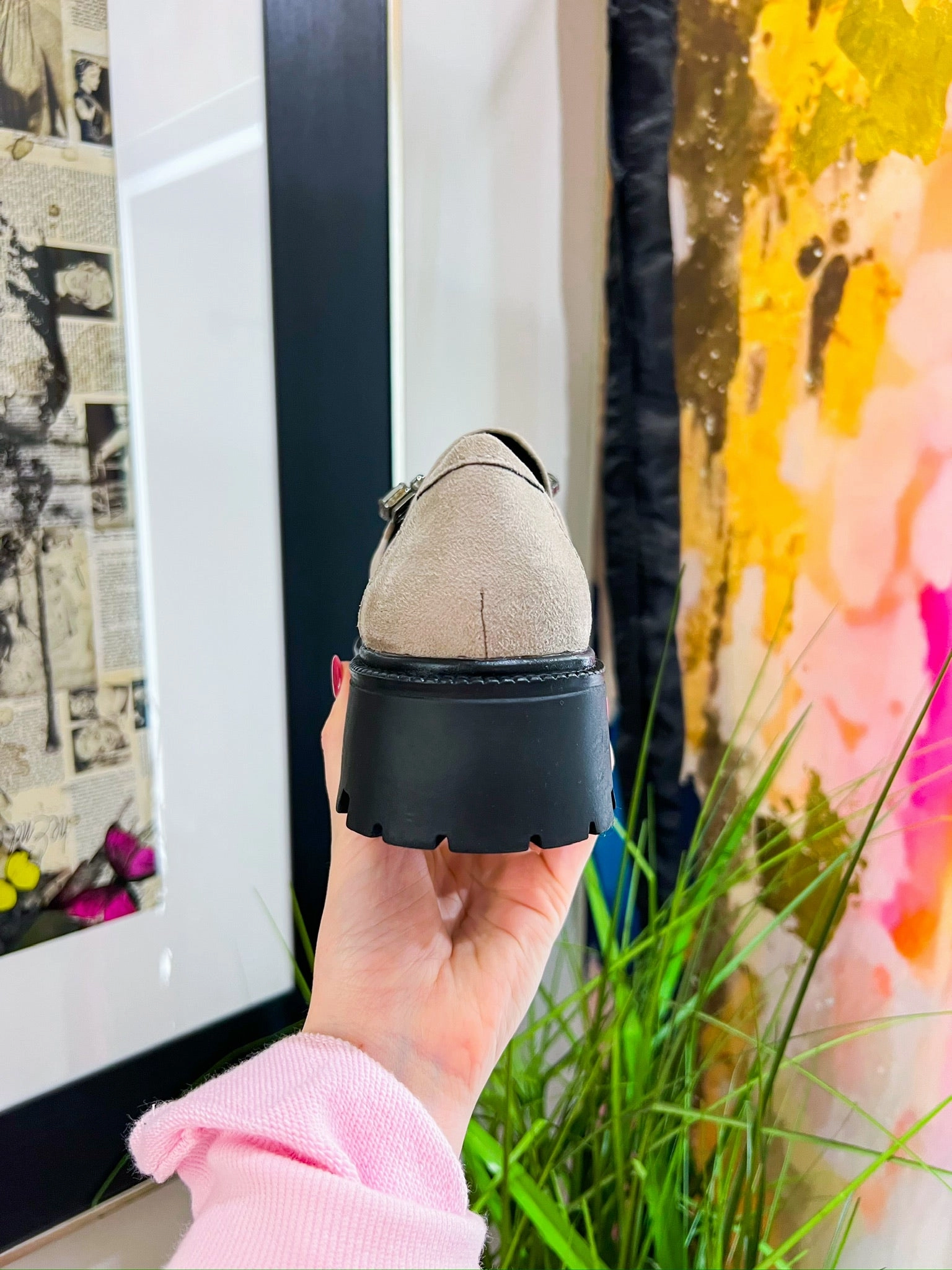 Tilda Loafer - Taupe - NO BOX Penny Loafers Meaning