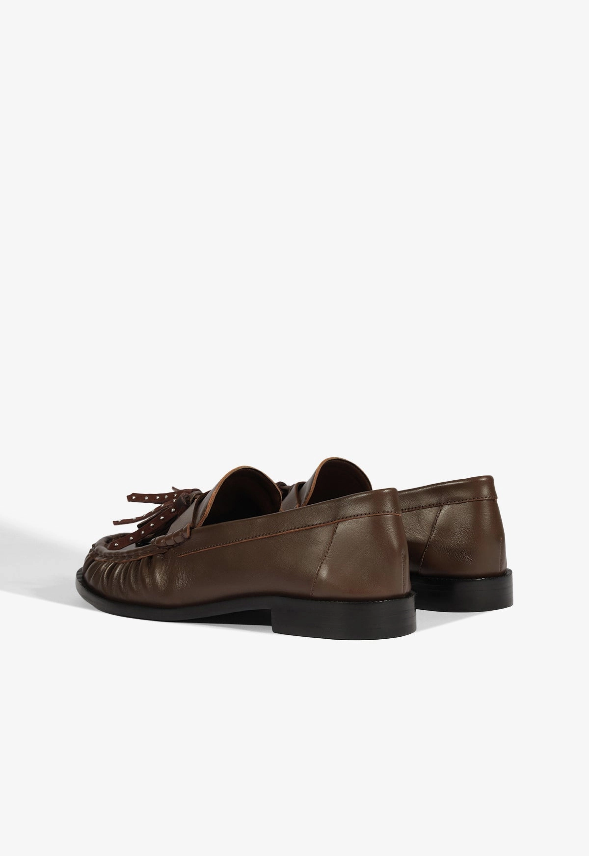 Pointy Flat Shoes Tilly Leather Flat