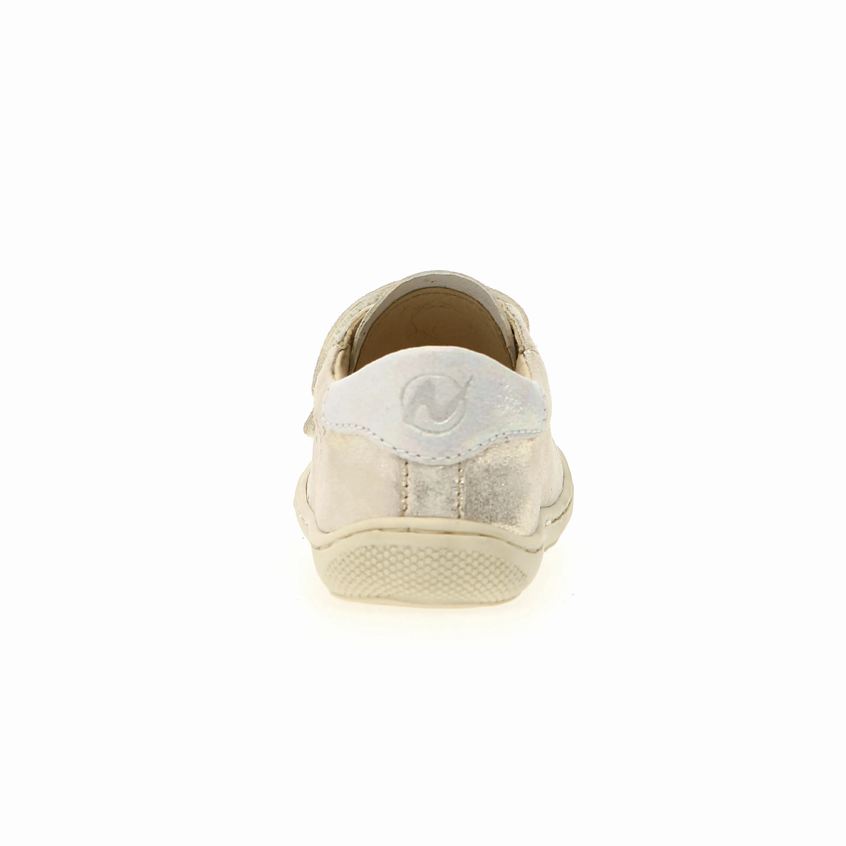 Apollo Casual Shoes Naturino Girl's Cocoon Low 3 Vl Casual Shoes - Platinum / White