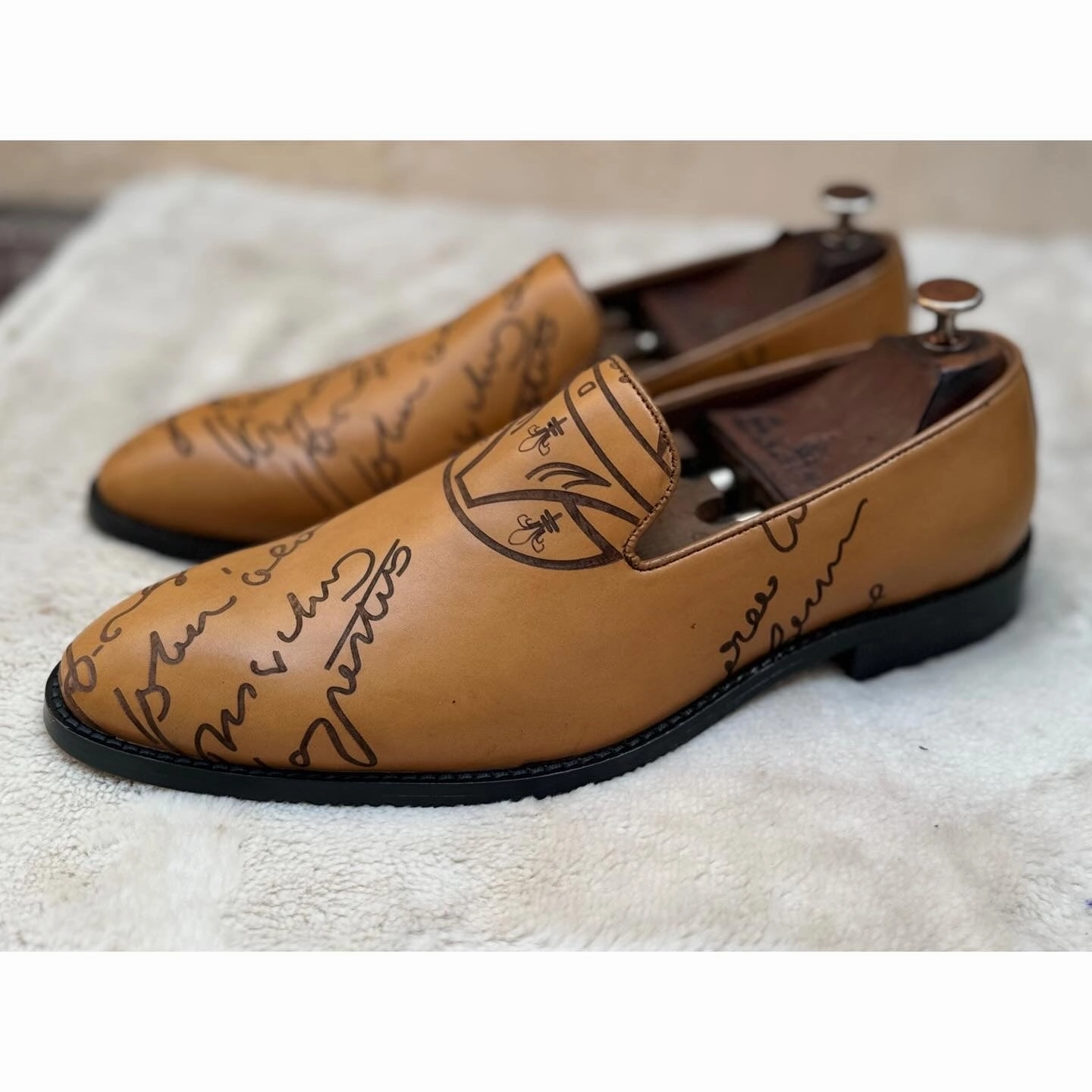 Ivy Loafers Tan Signature Loafers