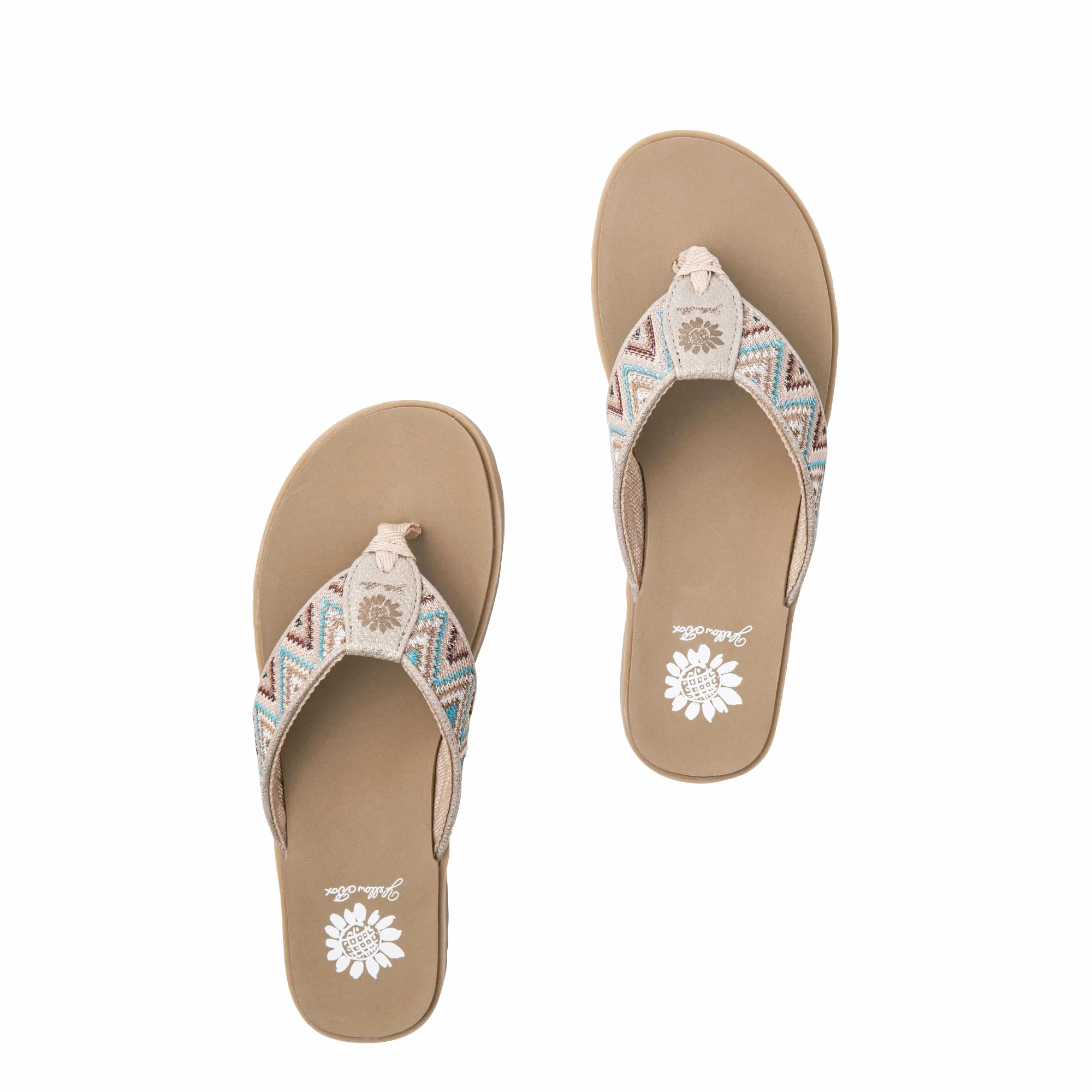 Rihanna Flip Flops Fidda Natural Multi